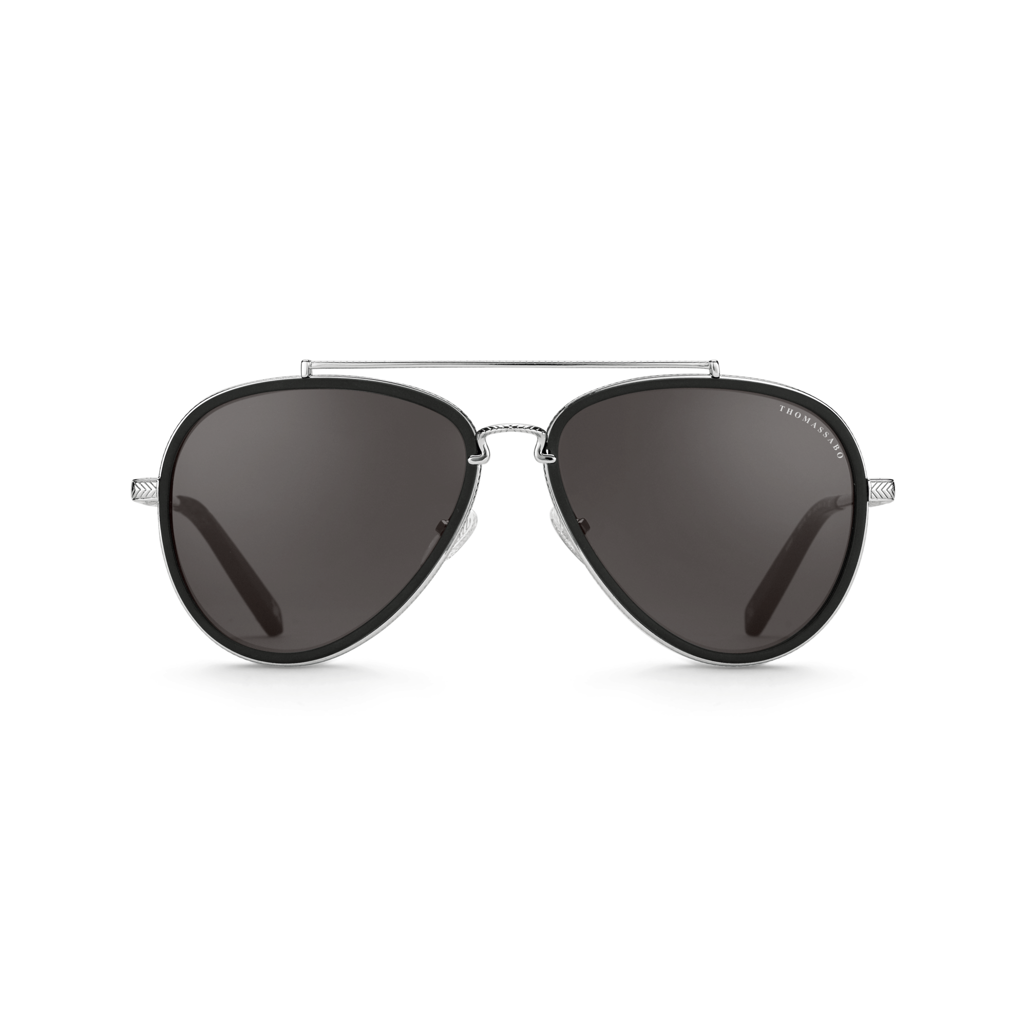 Thomas Sabo Sonnenbrille Harrison Pilot Ethno schwarz E0002-043-106-A