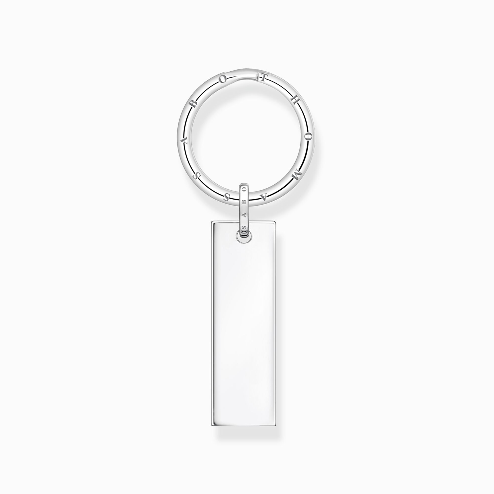 Key ring tag silver from the  collection in the THOMAS SABO online store