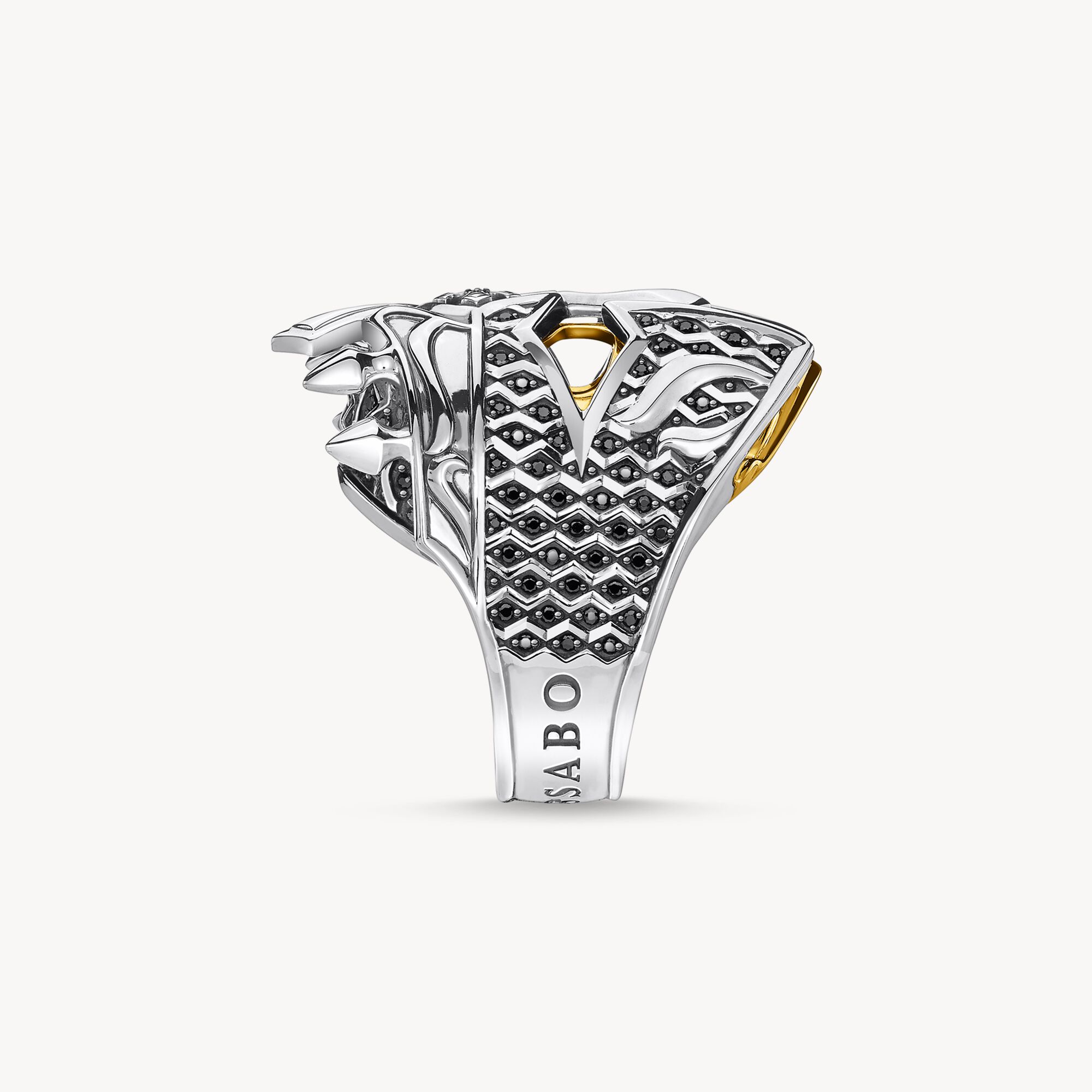 Anillo caballero de la calavera THOMAS SABO