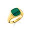 Ring classic green-gold from the  collection in the THOMAS SABO online store