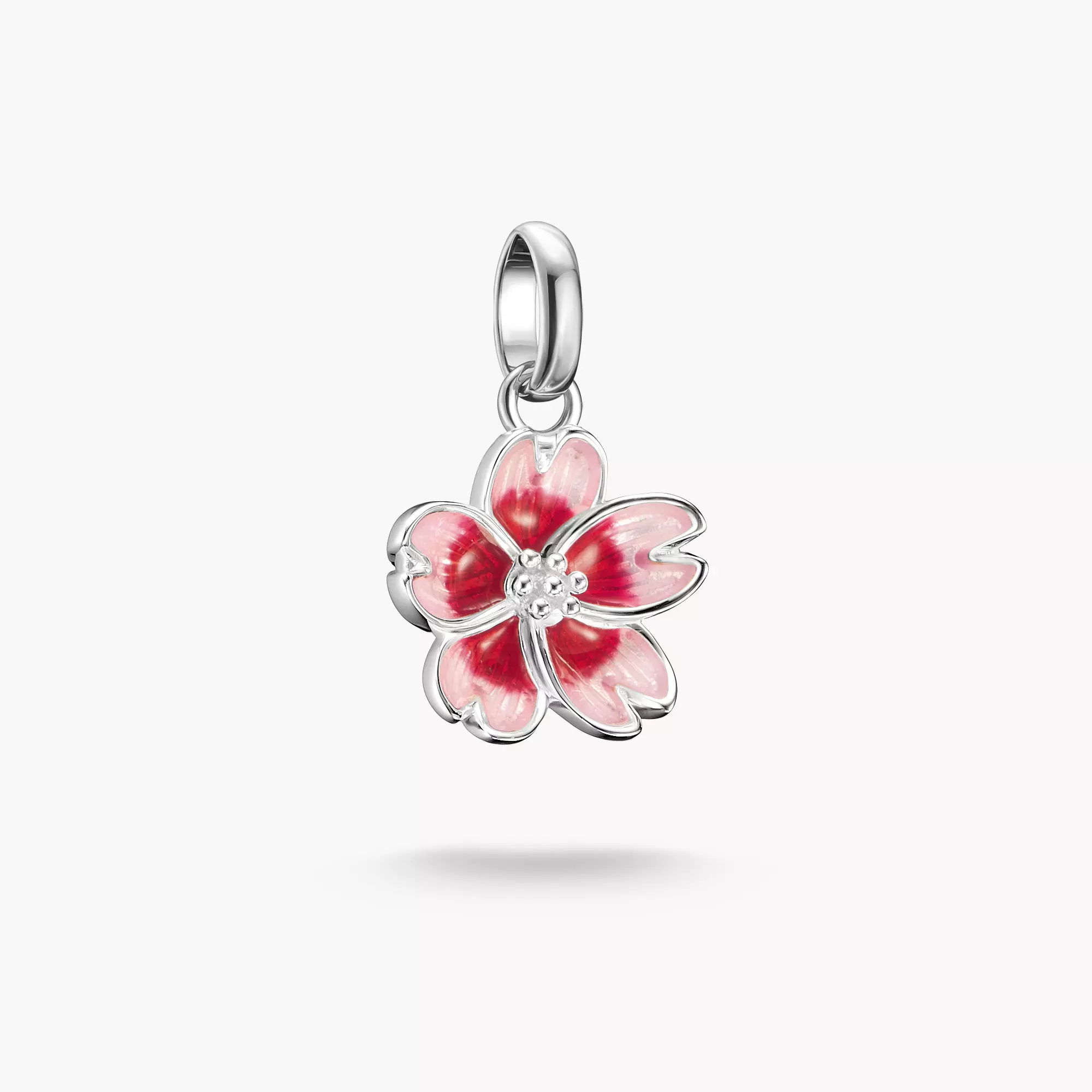 Silver Charm Pendant Cherry Blossom Connect | THOMAS SABO