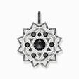 Pendant black heart chakra from the  collection in the THOMAS SABO online store