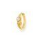 Einzel Creole Seil mit Knoten gold aus der Charming Collection Kollektion im Online Shop von THOMAS SABO