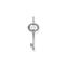 Pendant keys silver from the  collection in the THOMAS SABO online store