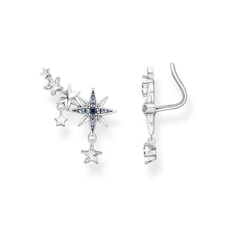 Ear climber Royalty stars silver from the  collection in the THOMAS SABO online store