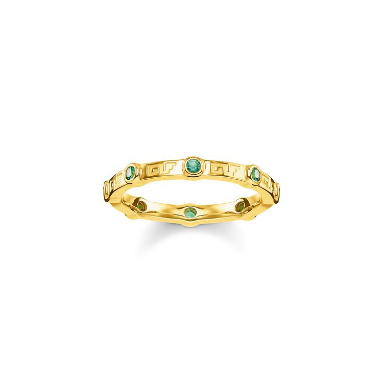 Ring Gruner Stein Tr2179 472 6 Thomas Sabo