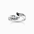 Ring r&auml;v med vita stenar silver ur kollektionen Charming Collection i THOMAS SABO:s onlineshop