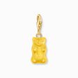 Charmh&auml;ngsmycke gul guldbj&ouml;rn, pl&auml;terat ur kollektionen Charm Club i THOMAS SABO:s onlineshop