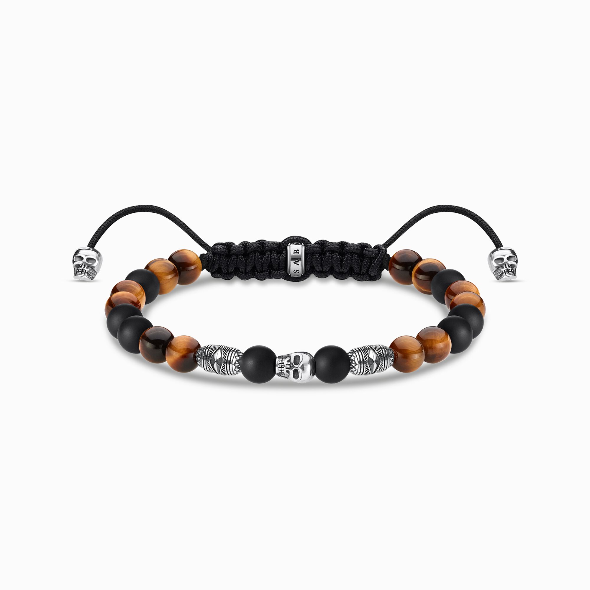 Bracelet brown skull from the  collection in the THOMAS SABO online store