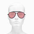 Sonnenbrille Harrison Pilot dunkelrot aus der  Kollektion im Online Shop von THOMAS SABO