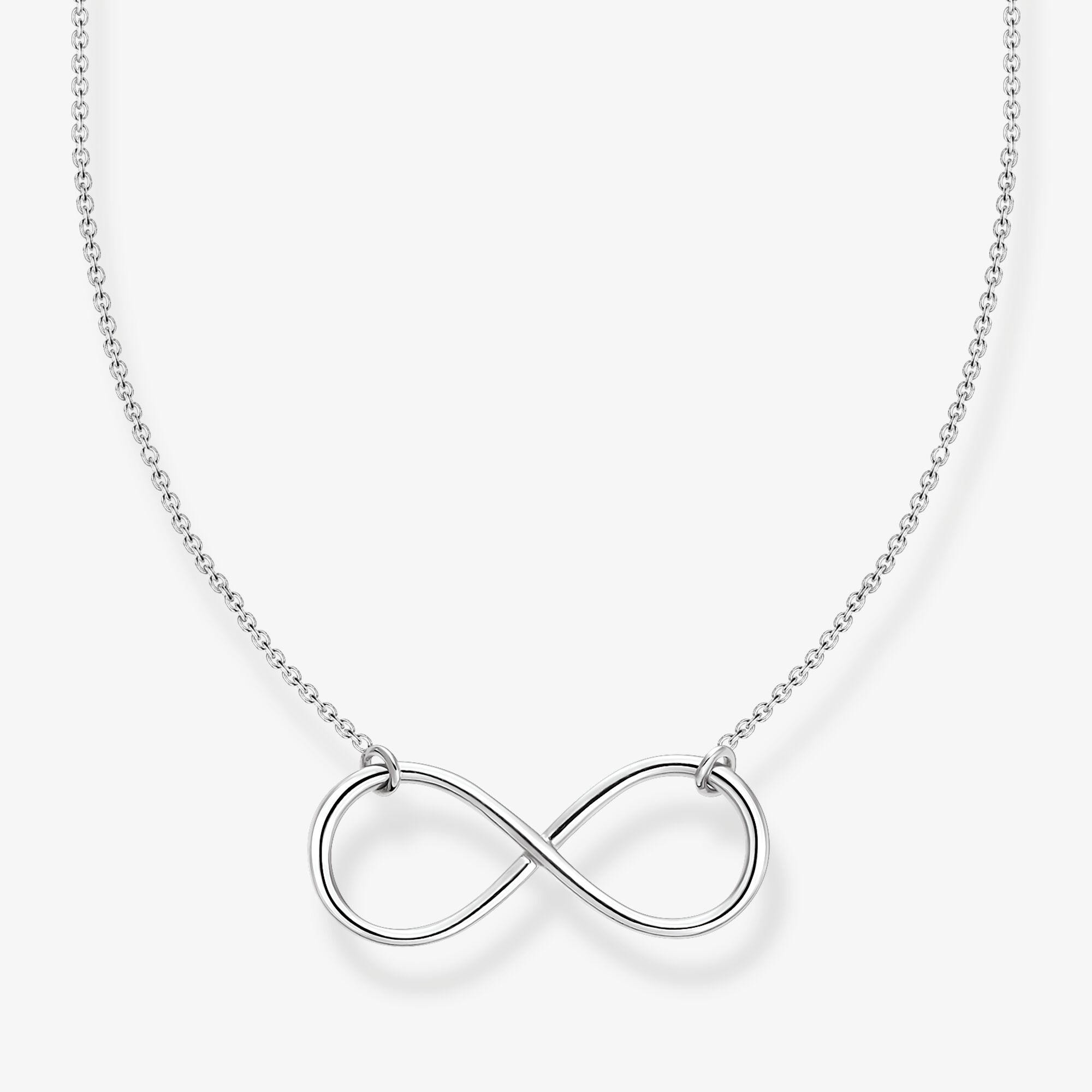 THOMAS SABO Kette Infinity silber, Sterlingsilber, Größe: 45 cm, Damen