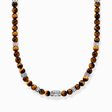 Cha&icirc;ne avec oeil-de-tigre beads argent de la collection  dans la boutique en ligne de THOMAS SABO