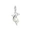 Charm pendant dolphin with pearl silver from the  collection in the THOMAS SABO online store