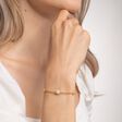 Pulsera perla con estrellas oro de la colección  en la tienda online de THOMAS SABO