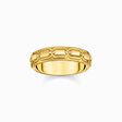 Ring Krokodilpanzer vergoldet aus der  Kollektion im Online Shop von THOMAS SABO