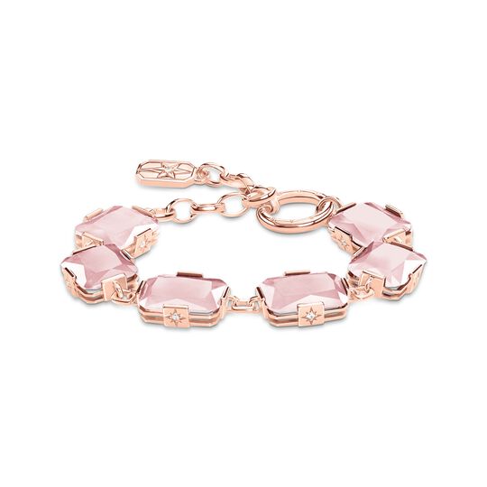 Armband gro&szlig;e rosa Steine aus der  Kollektion im Online Shop von THOMAS SABO