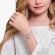 Ledamot Charm-armband med vit Charmista Coin silver ur kollektionen Charm Club i THOMAS SABO:s onlineshop