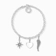 Smyckesset Charm-armband med h&auml;ngsmycke silver ur kollektionen  i THOMAS SABO:s onlineshop