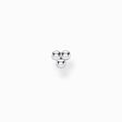 Clou d&#39;oreille unique perles argent de la collection Charming Collection dans la boutique en ligne de THOMAS SABO