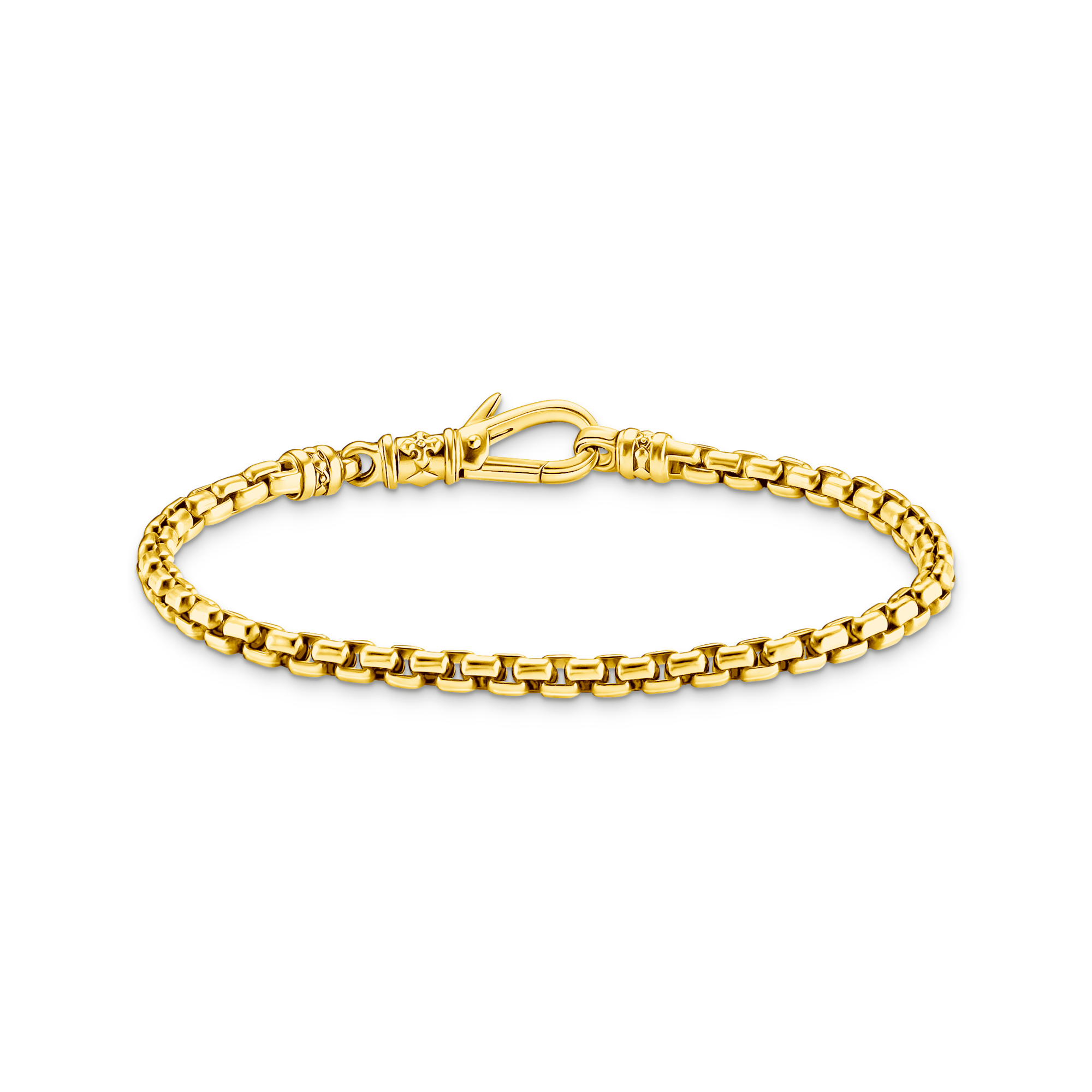Thomas Sabo Venezia-Armband vergoldet gelbgoldfarben A2186-413-39-L18