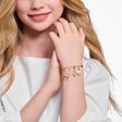 Ledamot Charm-armband med rosa Charmista Coin guldpl&auml;terad ur kollektionen Charm Club i THOMAS SABO:s onlineshop