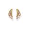 Ear studs bright gold-coloured hummingbird wing from the  collection in the THOMAS SABO online store
