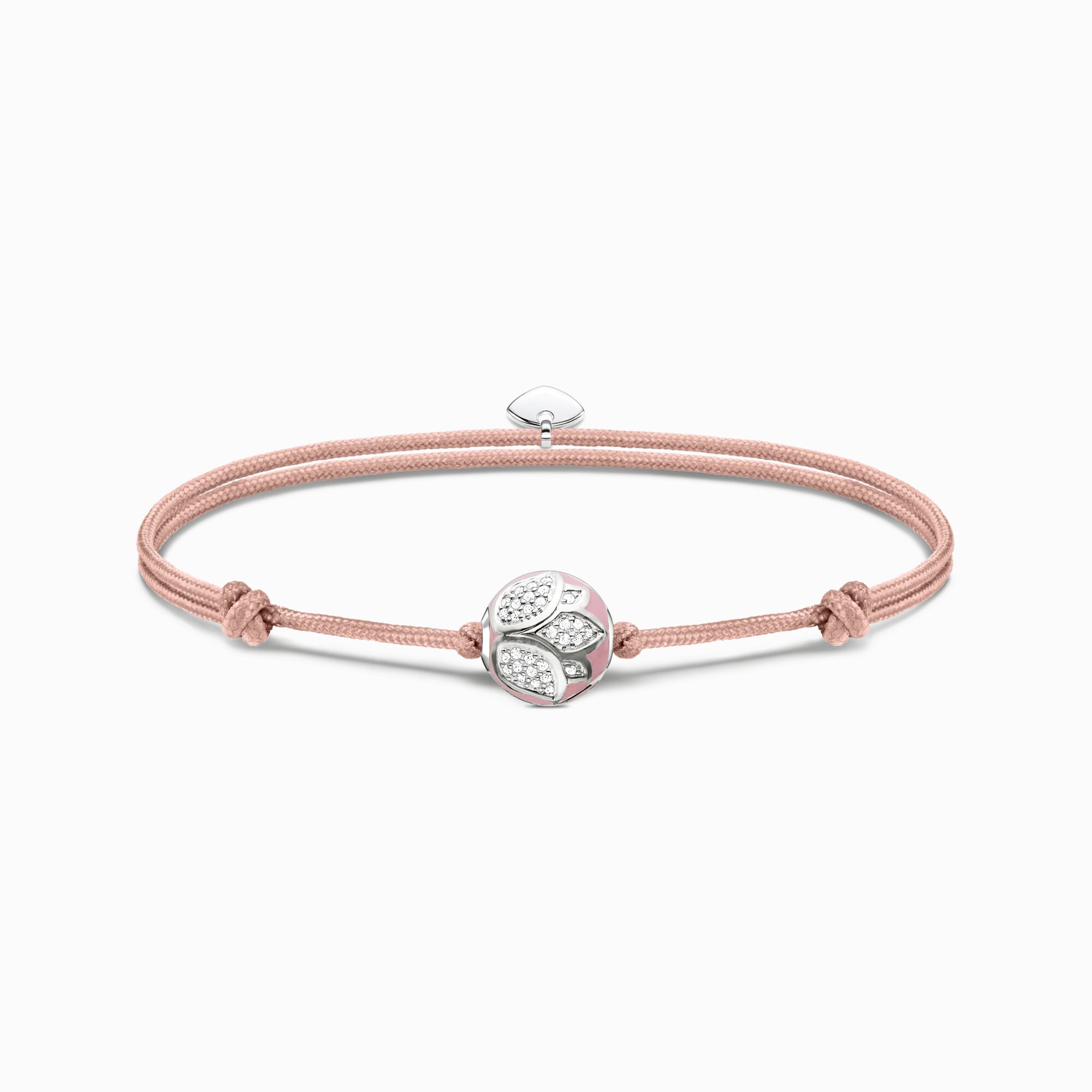 Bracelet Karma Secret with pink lotus blossom Bead from the Karma Beads collection in the THOMAS SABO online store