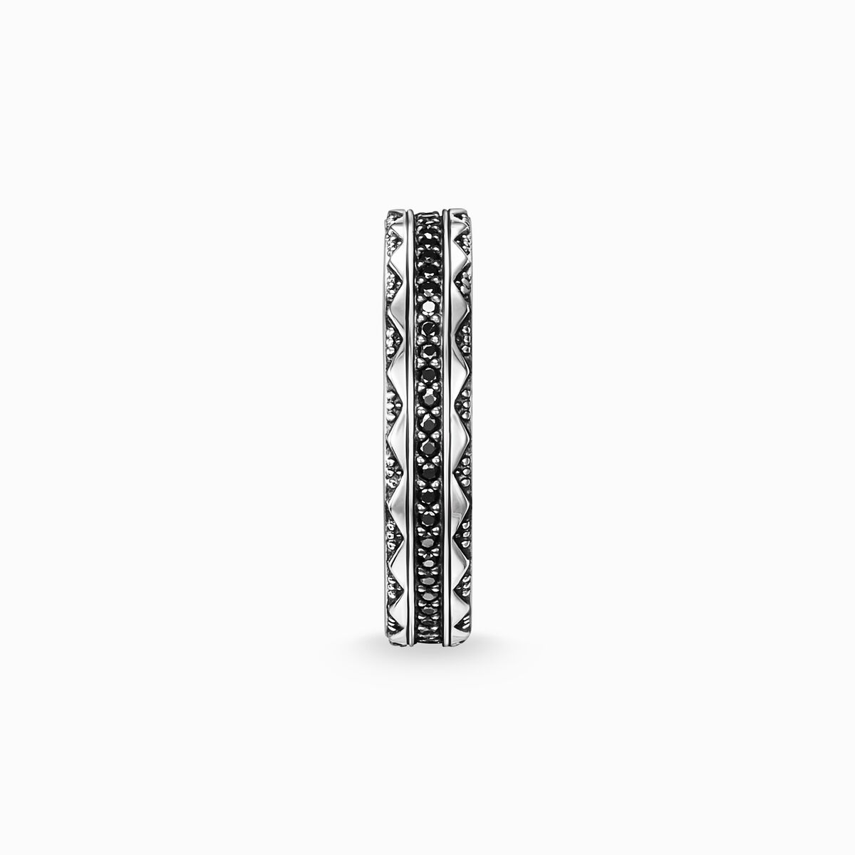 Thomas Sabo Silver Diamond Open Triangle Ring main image 0