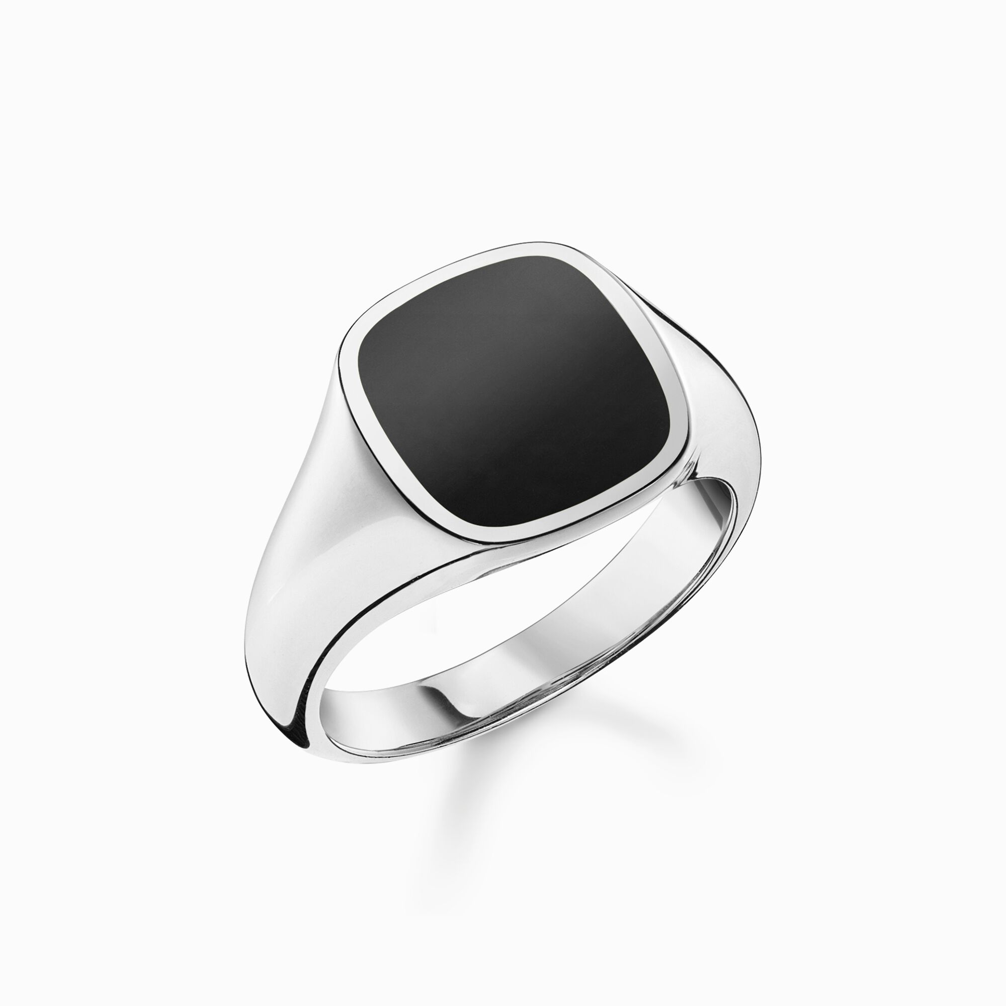 Ring classic black from the  collection in the THOMAS SABO online store