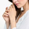 Bracelet peace avec pierres blanches argent de la collection Charming Collection dans la boutique en ligne de THOMAS SABO