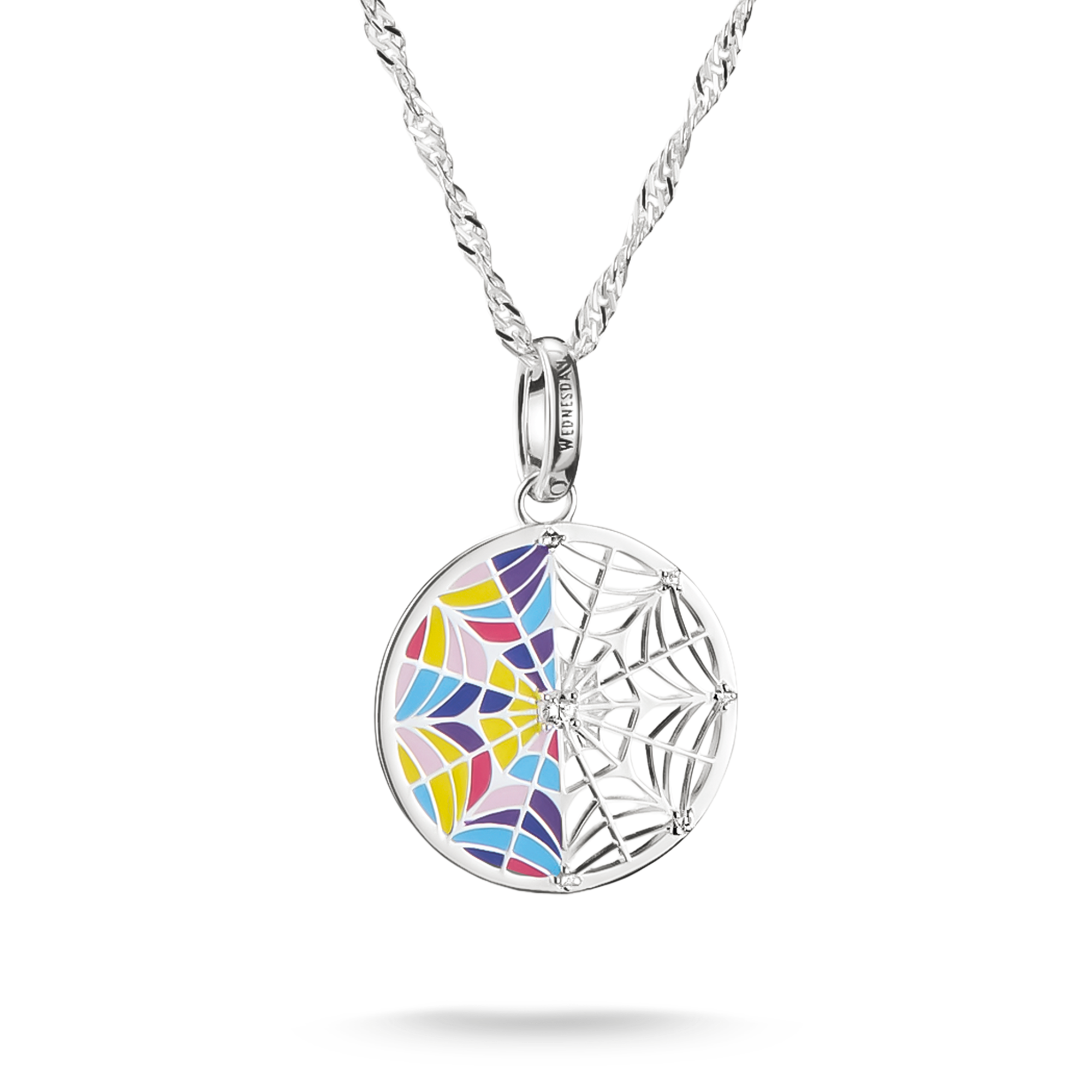 Thomas Sabo Kette Wednesday Fenster Emaille Silber mehrfarbig KE2348-691-7-L45V