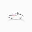 Ring Pfeil opalfarbener Stein rosa schimmernd aus der Charming Collection Kollektion im Online Shop von THOMAS SABO