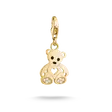 Charm-Anh&auml;nger Teddyb&auml;r mit Herz