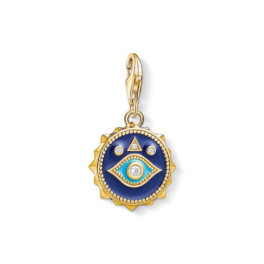 Charm pendant blue nazar eye from the Charm Club collection in the THOMAS SABO online store