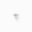 Single ear stud heart silver from the Charming Collection collection in the THOMAS SABO online store