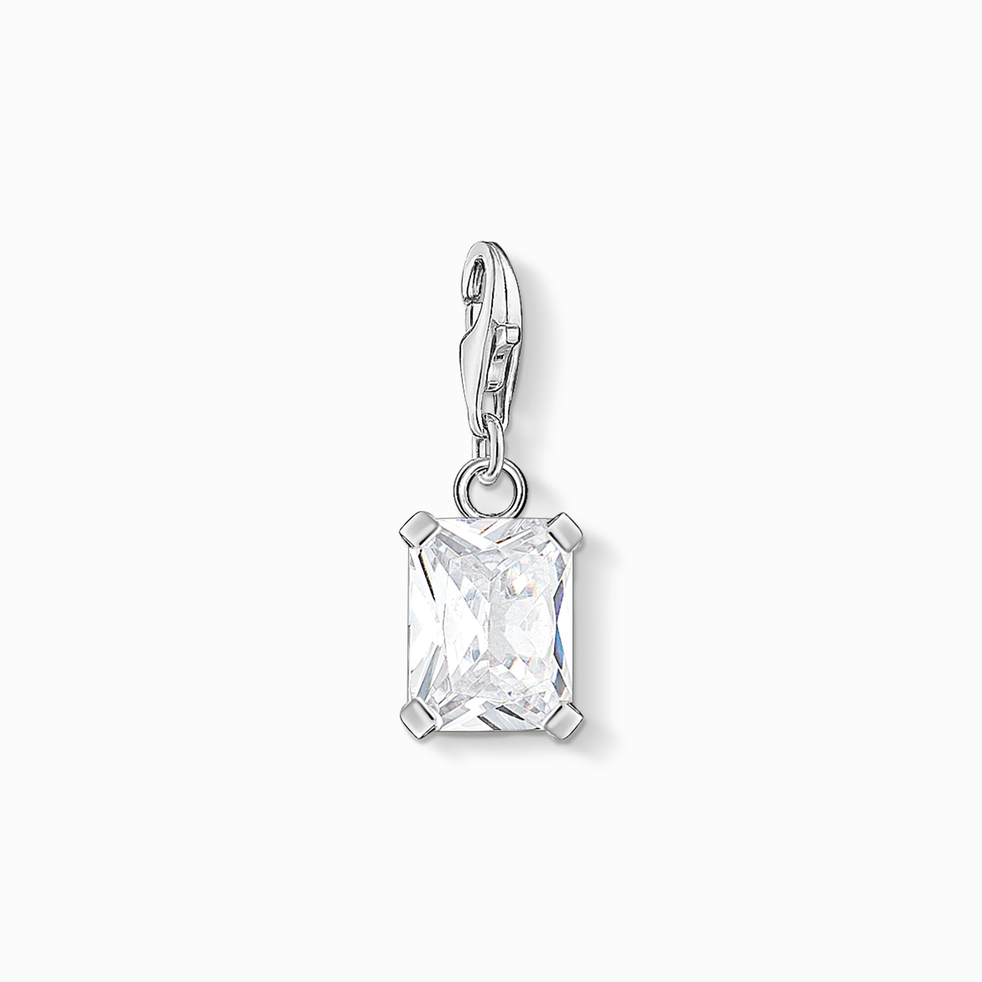 charm pendant white stone from the Charm Club collection in the THOMAS SABO online store