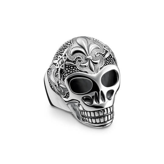 ring lily skull from the  collection in the THOMAS SABO online store