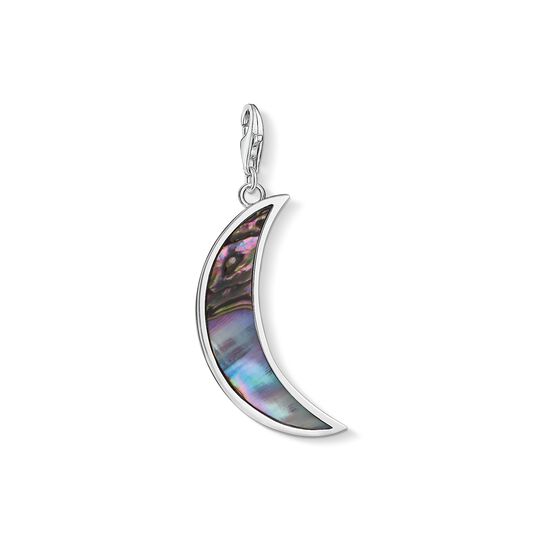 Charm pendant moon abalone mother-of-pearl turquoise from the Charm Club collection in the THOMAS SABO online store