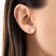 Clous d&#39;oreilles perle argent de la collection  dans la boutique en ligne de THOMAS SABO