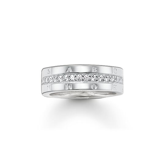 Ring eternity classic white from the  collection in the THOMAS SABO online store