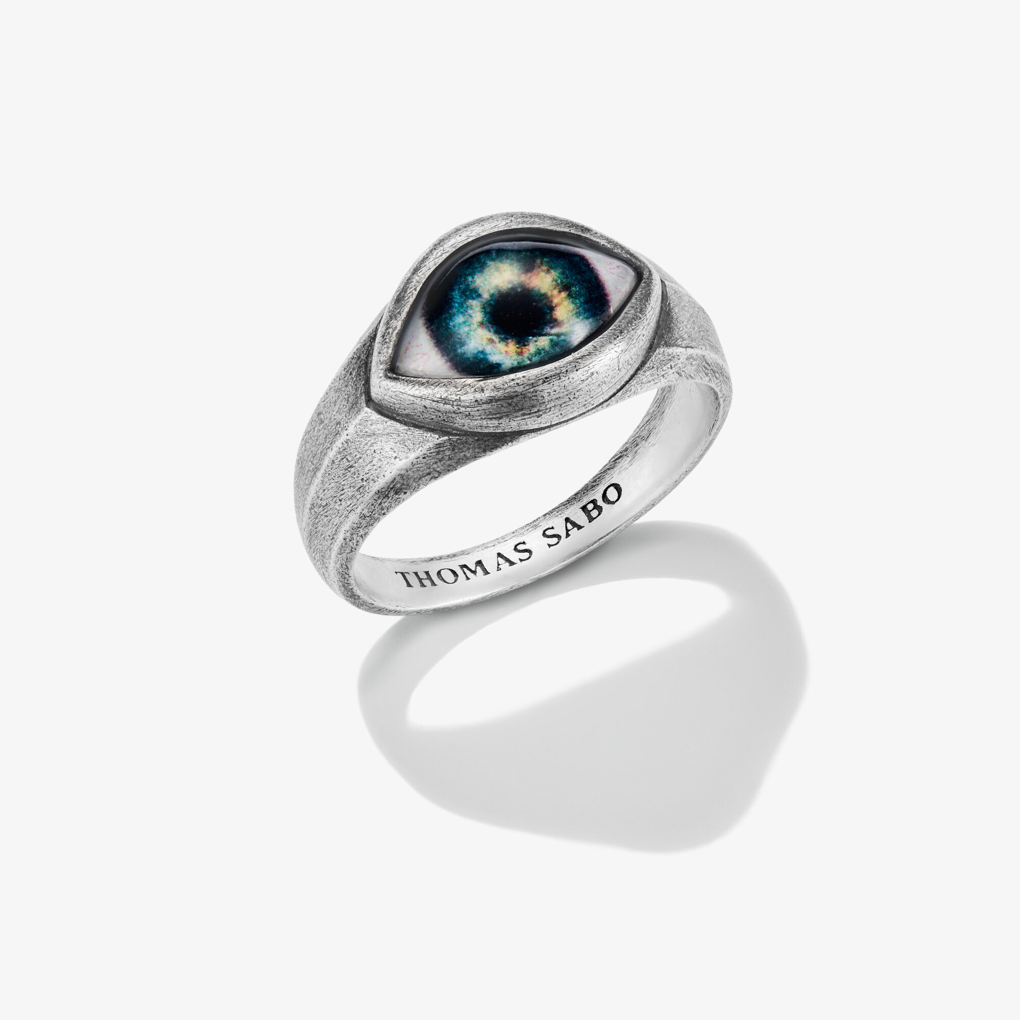 THOMAS SABO Ring Rebel Eye Rebel Icons silver, 925 sterlingsilver, Storlek: 66, Unisex
