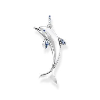 3D-effect stylised THOMAS dolphins, SABO – climber: Ear Silver,