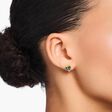 Clous d&#39;oreilles avec pierres multicolore de taille baguette plaqu&eacute; or de la collection  dans la boutique en ligne de THOMAS SABO
