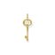 Pendant key gold from the  collection in the THOMAS SABO online store