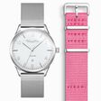 SET CODE TS Reloj blanco &amp; correa rosa de la colección  en la tienda online de THOMAS SABO