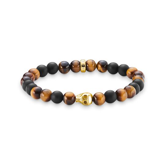 Bracelet brown skull from the  collection in the THOMAS SABO online store