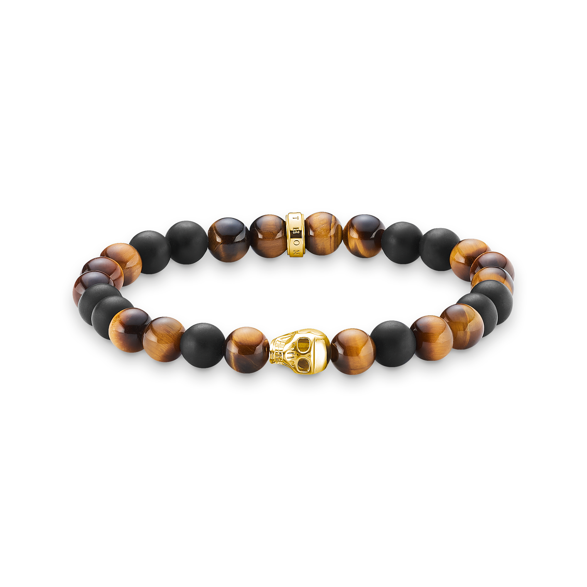 Thomas Sabo Armband braun Totenkopf braun A1509-881-2-L17