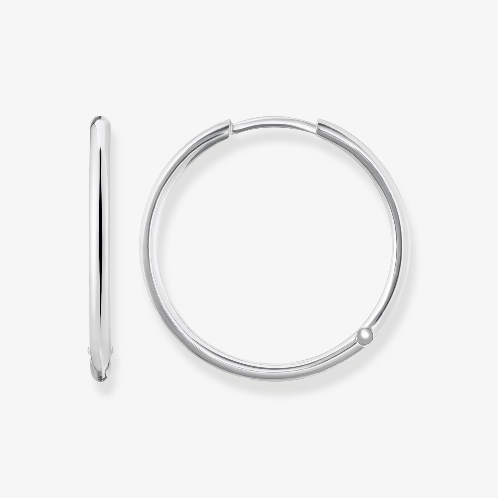 THOMAS SABO Créoles grandes, Argent sterling, Taille: one size, femme