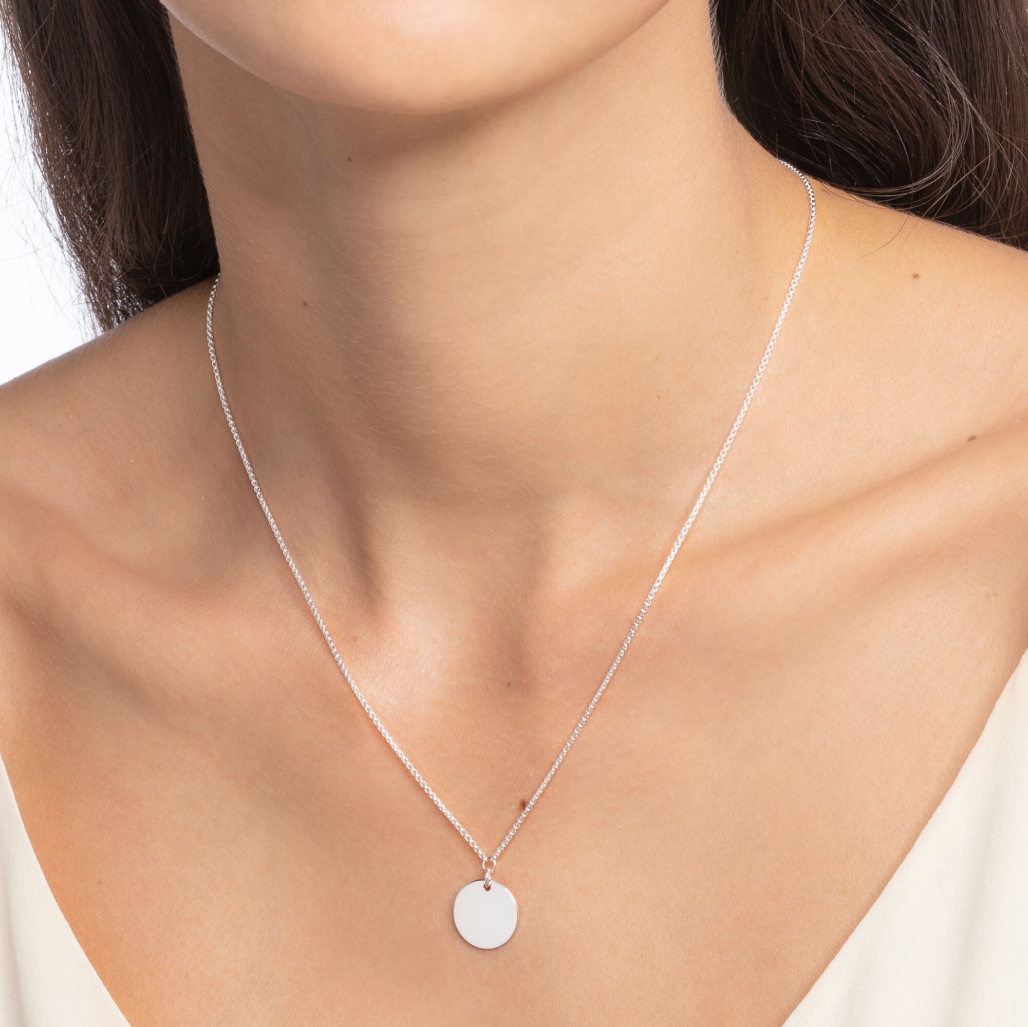 Kette mit Coin silber | Sterling Silver | THOMAS SABO