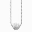 Necklace white pav&eacute; from the Karma Beads collection in the THOMAS SABO online store